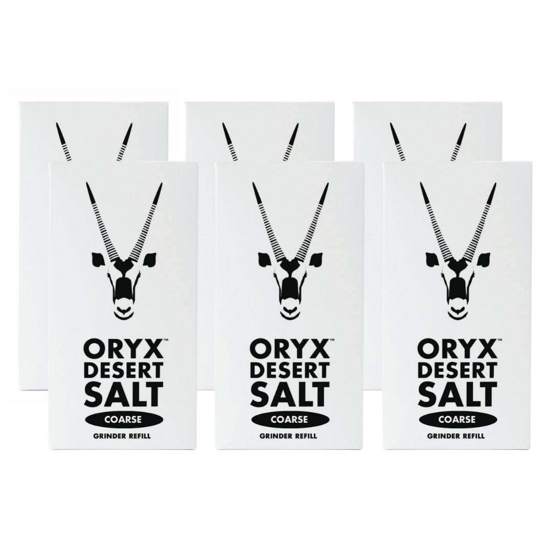 Oryx Coarse Salt Refill Boxes 250g/8,82oz (6 Pack)