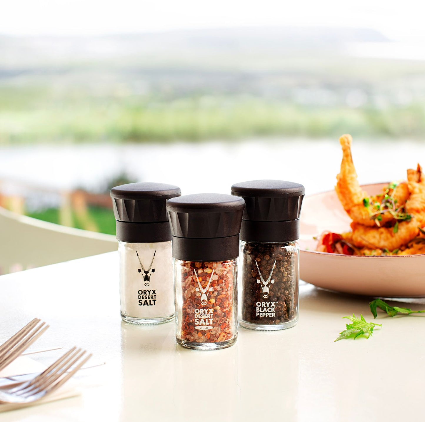 S014 - Oryx Chill salt grinder - 40g (x12)