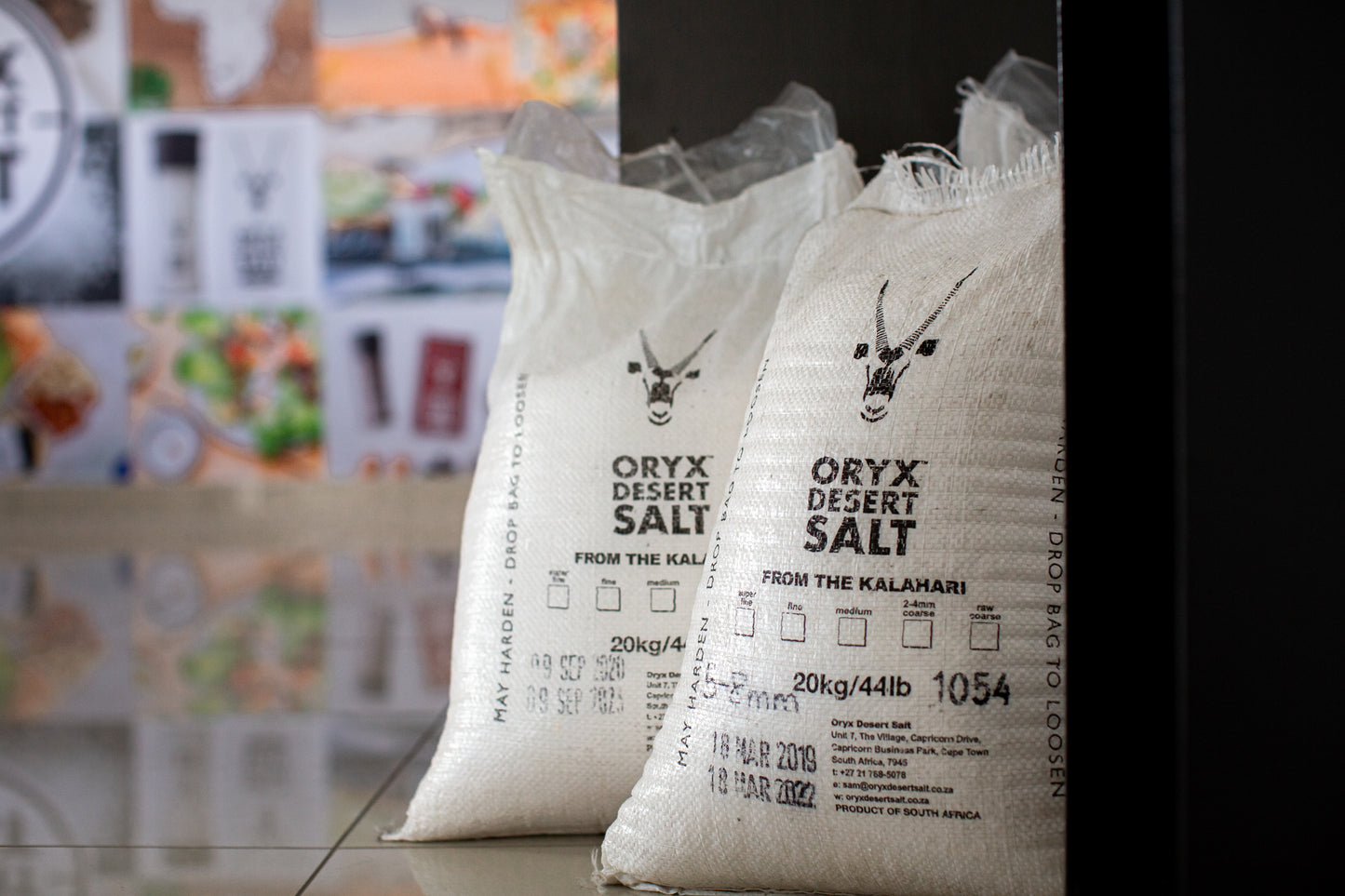 Bulk Oryx DESERT Salt - FINE, MEDIUM, COARSE