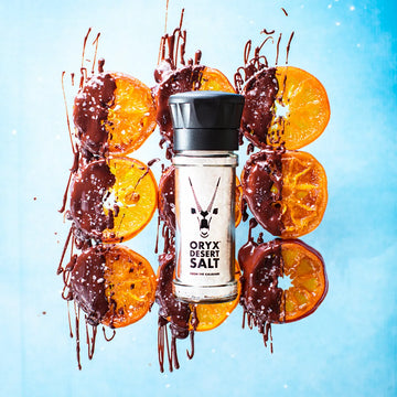 Candied Salted-Chocolate Clementines