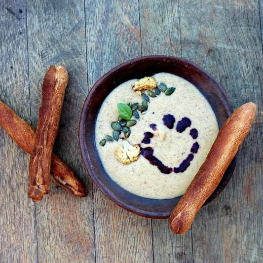 Roasted Cauliflower Soup Featured