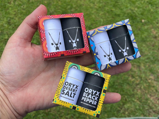 S198 - Salt & Pepper Travel shaker - Display box - 18 sets