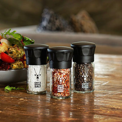 S012 - Oryx Desert Salt Grinder - 50g (x12)
