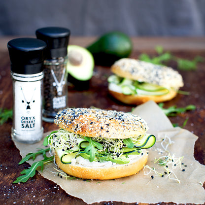 Salt grinder + refill & Pepper grinder + refill