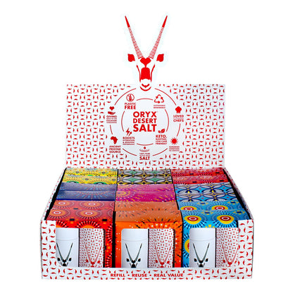 S199 - Salt & Chilli Travel shaker - Display box - 18 sets